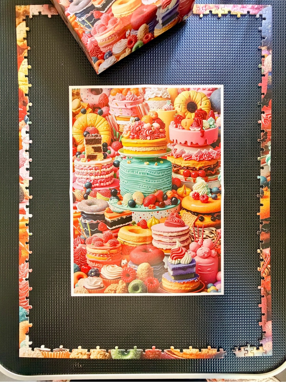 SALE! 25% off 3+ items! Sweets & Treats 1000 Piece Puzzle by Naturelish - Picture 2 of 3